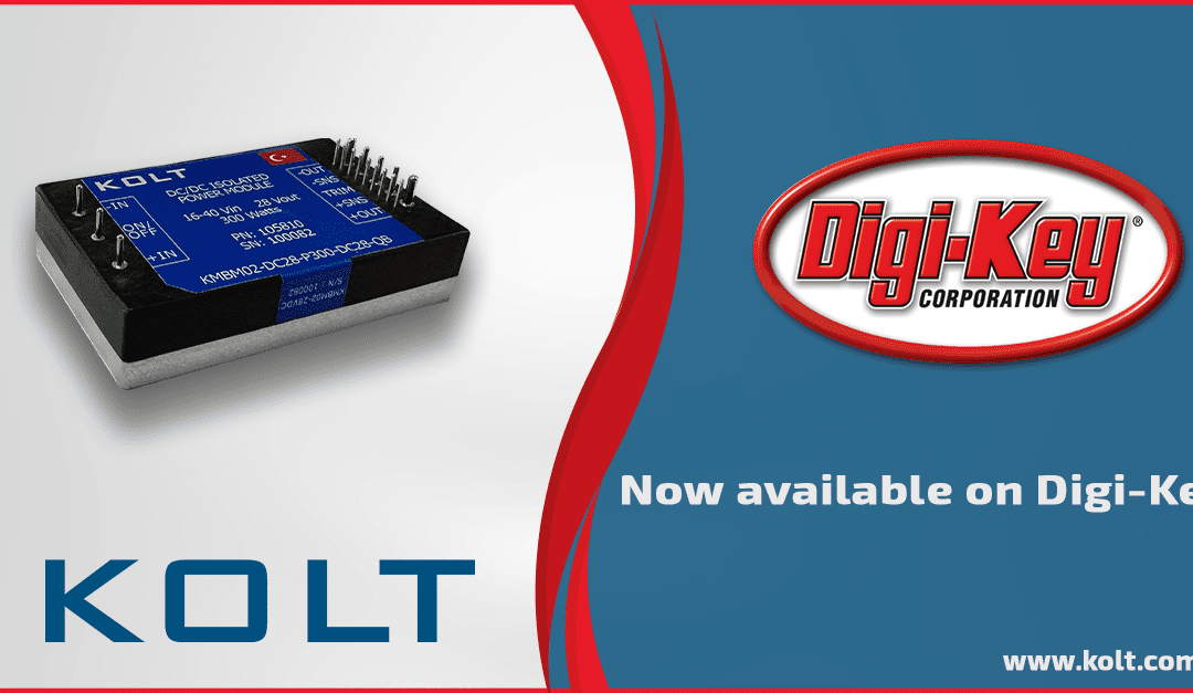 Our isolated DC-DC Converters are now available on Digikey