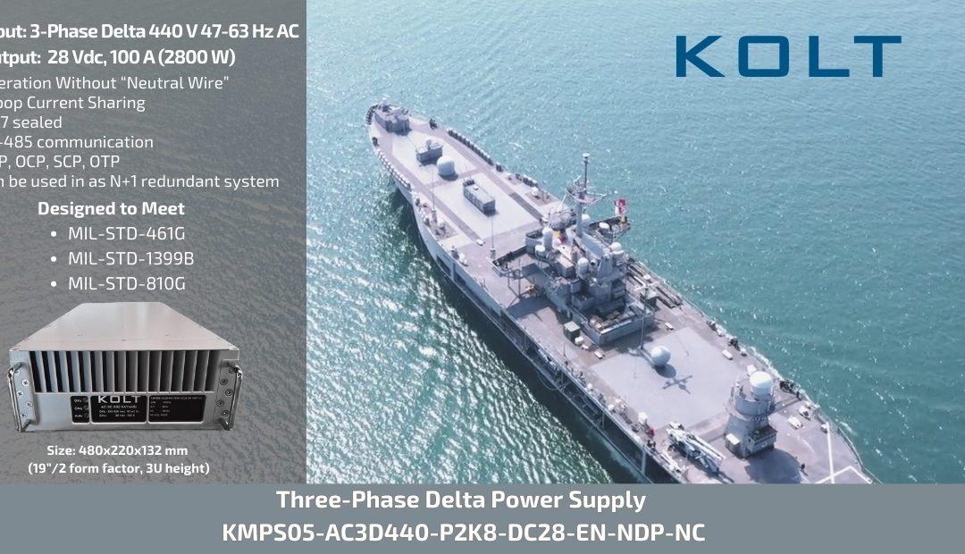 Three Phase Delta AC/DC Power Supply for Naval Applications