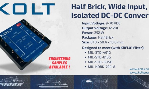 Half Brick, Wide Input, Isolated DC-DC Converter